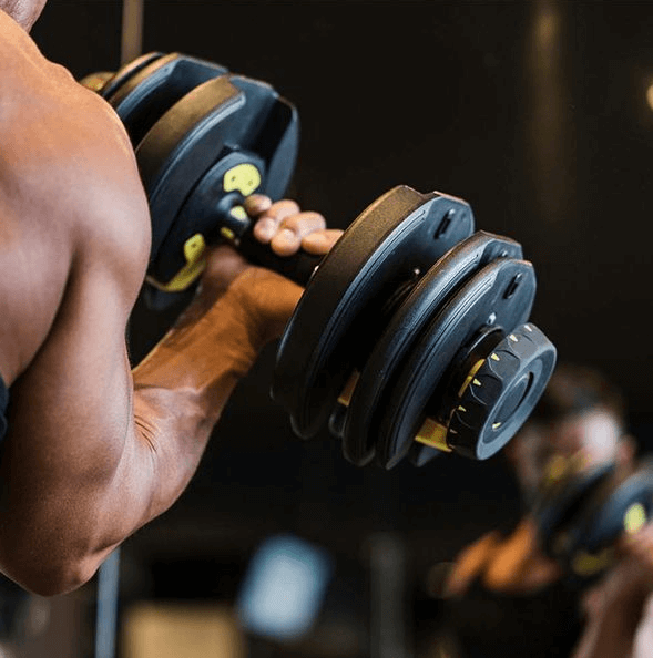 To grow your arm muscles you will need some equipment