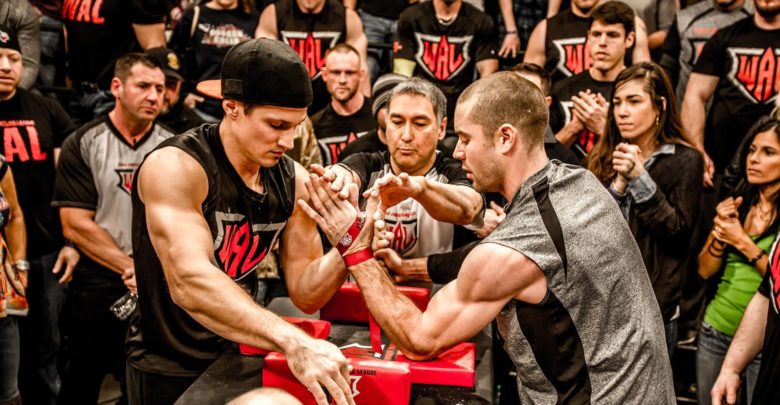 what muscles are used in arm wrestling