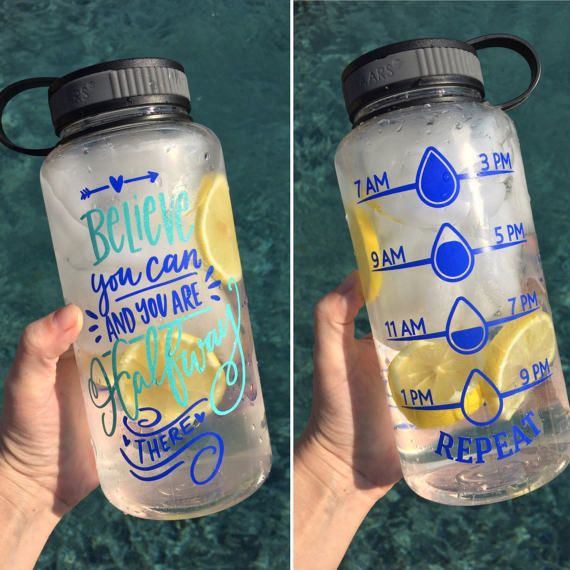 motivational water bottle tracker