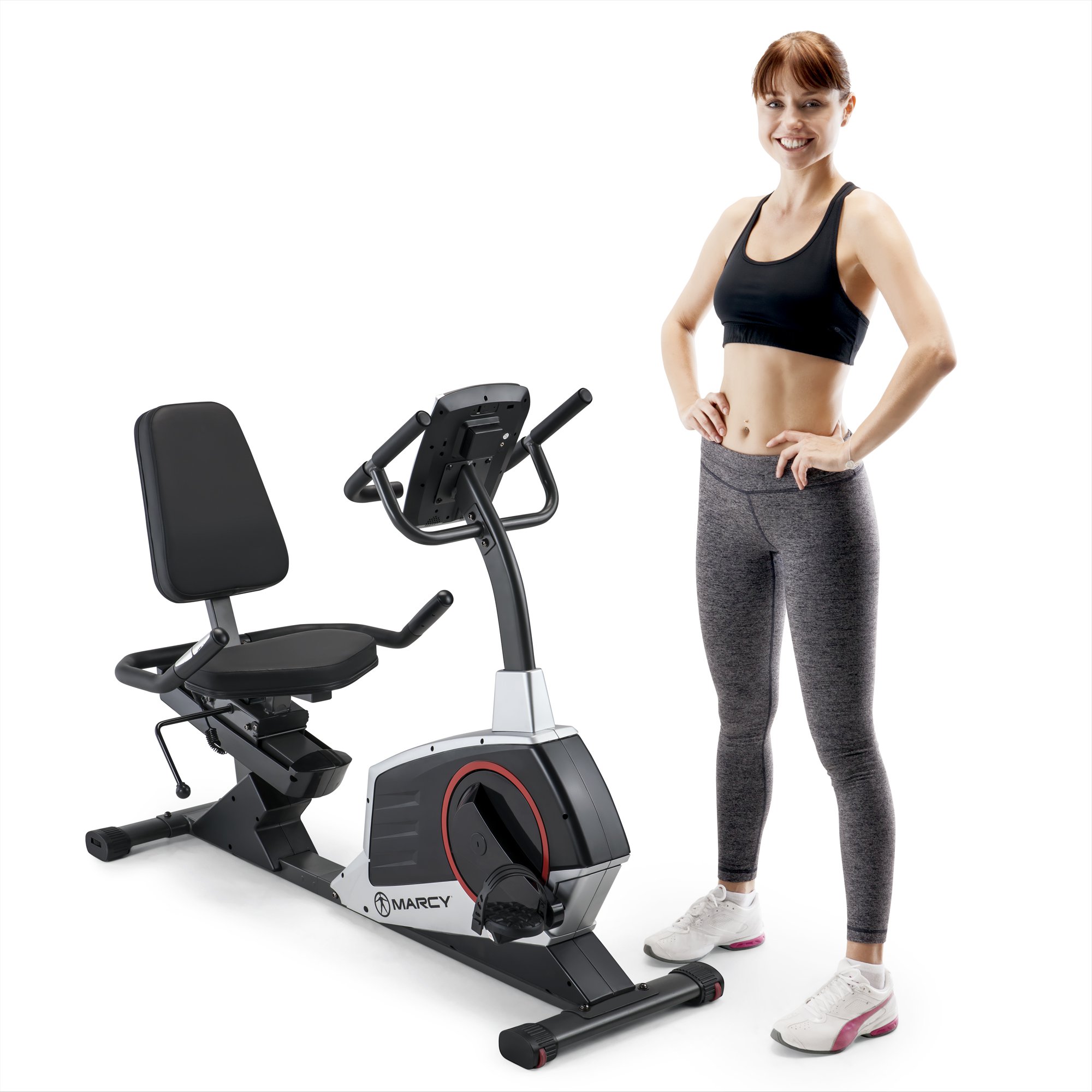 Marcy ME-706 - Best Exercise Bikes for Knee Replacement Rehab