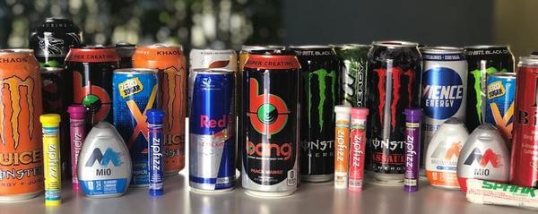 how much caffeine is in energy drinks