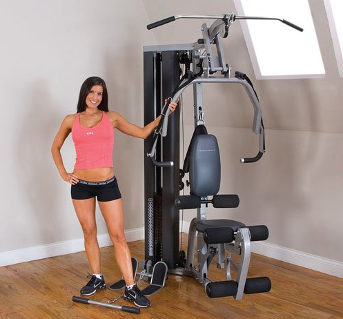 this is our most affordable home gym with a leg press machine, the GL Home Gym from Bodycraft