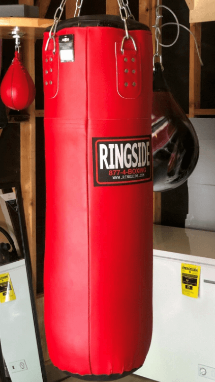 Ringside Leather 65 lb. Heavy Bag - Best Hanging Heavy Bags for Apartments