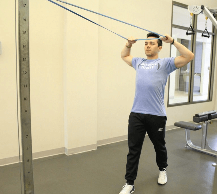 Resistance band face pulls are one such effective exercise if done right