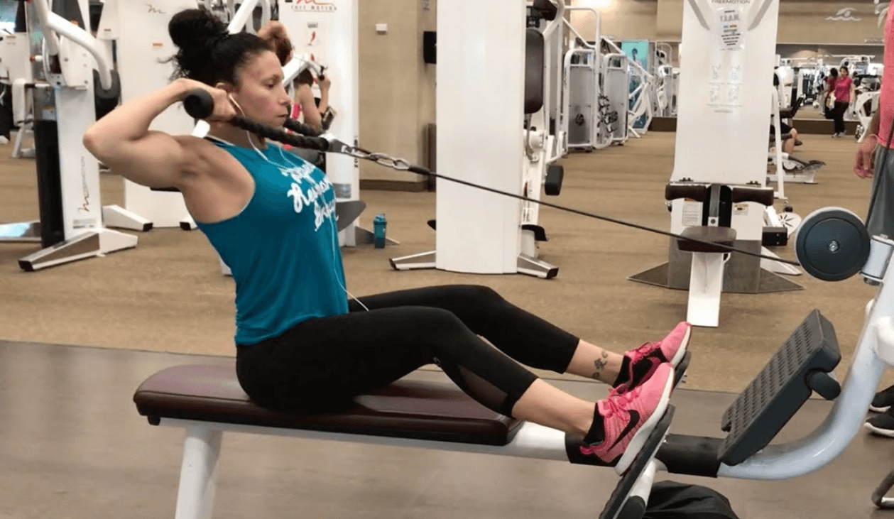 The seated cable face pull also makes for an awesome alternative to your face pull workout