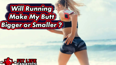 does running make your butt bigger or smaller