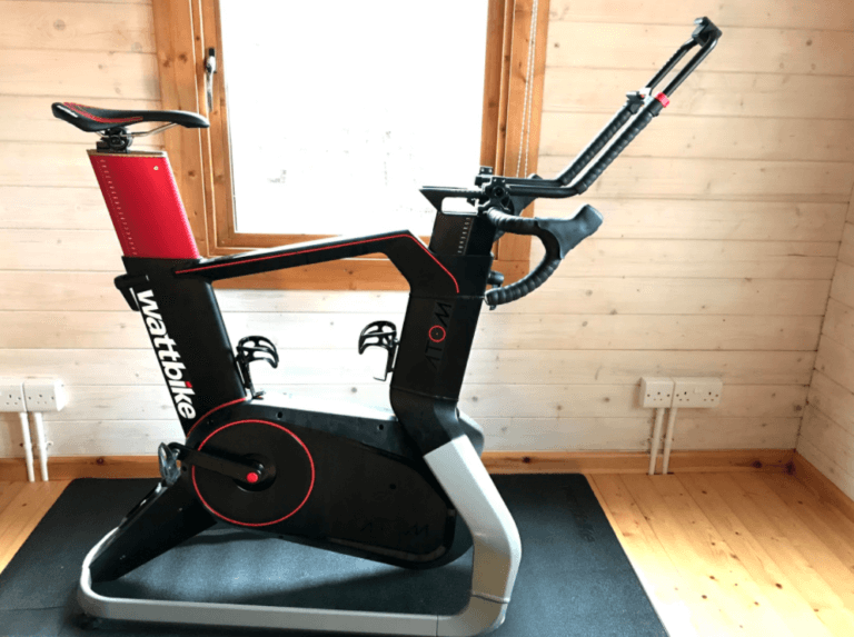 using a stationary bike with zwift