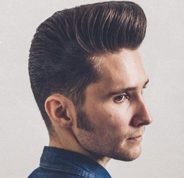 For men styling their hair in certain ways can help them appear taller
