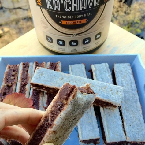recipe for Ka’Chava Healthy Chocolate Wafers