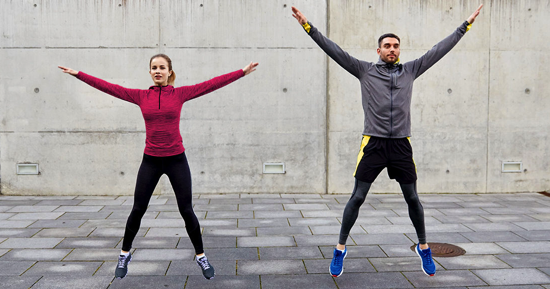 100 jumping jacks every day