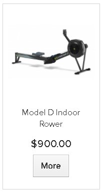 Concept 2 Model D pricing
