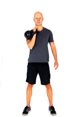 Kettlebell Presses are a great Complimentary workout to the Australian Pull-Up exercise