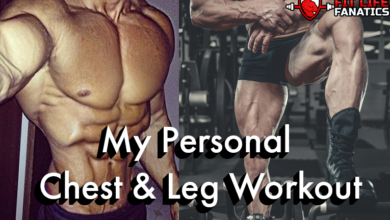 My Personal Chest & Leg Workout for A Big Chest & Toned Muscular Legs