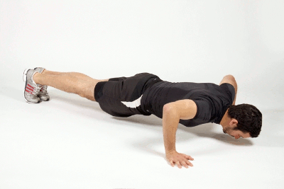 Normal Push ups are a great complimentary exercise to the Australian Pull-Up exercise