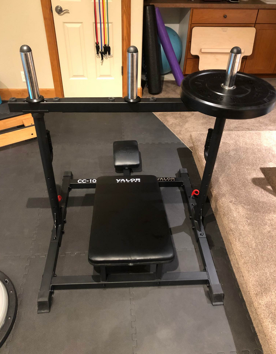 The Valor Fitness CC-10 is a great Vertical Leg Press Machine