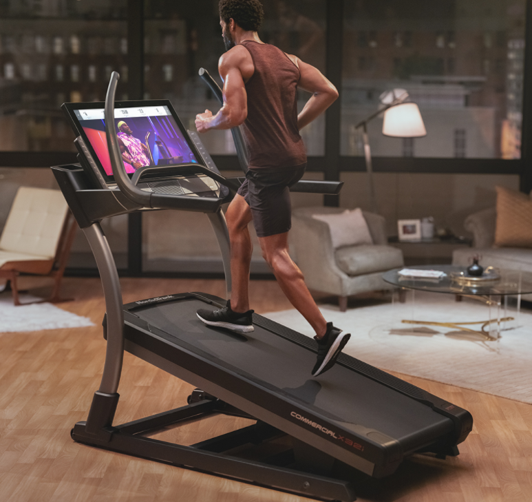 A great benefit of a Having a Home Treadmill is using Interactive Workouts