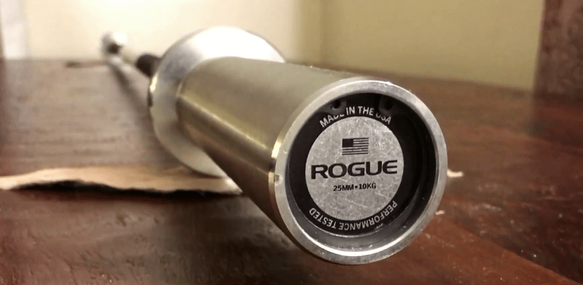 The Rogue 10kg Junior Bar is an excellent choice when looking for short barbells