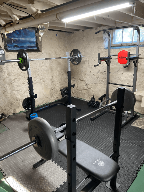 A basement gym is ideal for better health