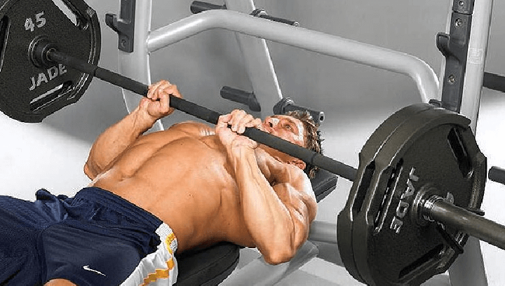 For those who have shoulder issues, the close grip bench press is a great skull crusher alternative