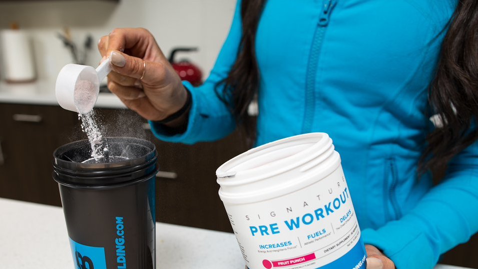 How you consume your pre-workout depends on how the supplement is intended to be ingested, but most of them are to be blended with water