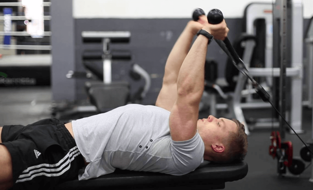 If you want to target the long head of your tricep, do the cable skull crusher