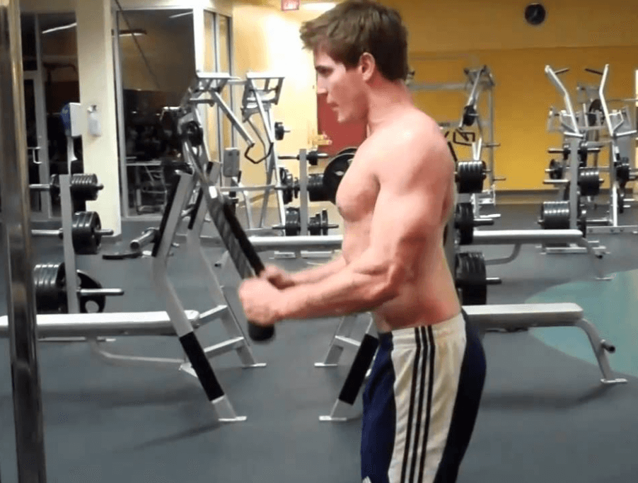 With the rope pushdowns, you should target to do between 12 and 15 reps
