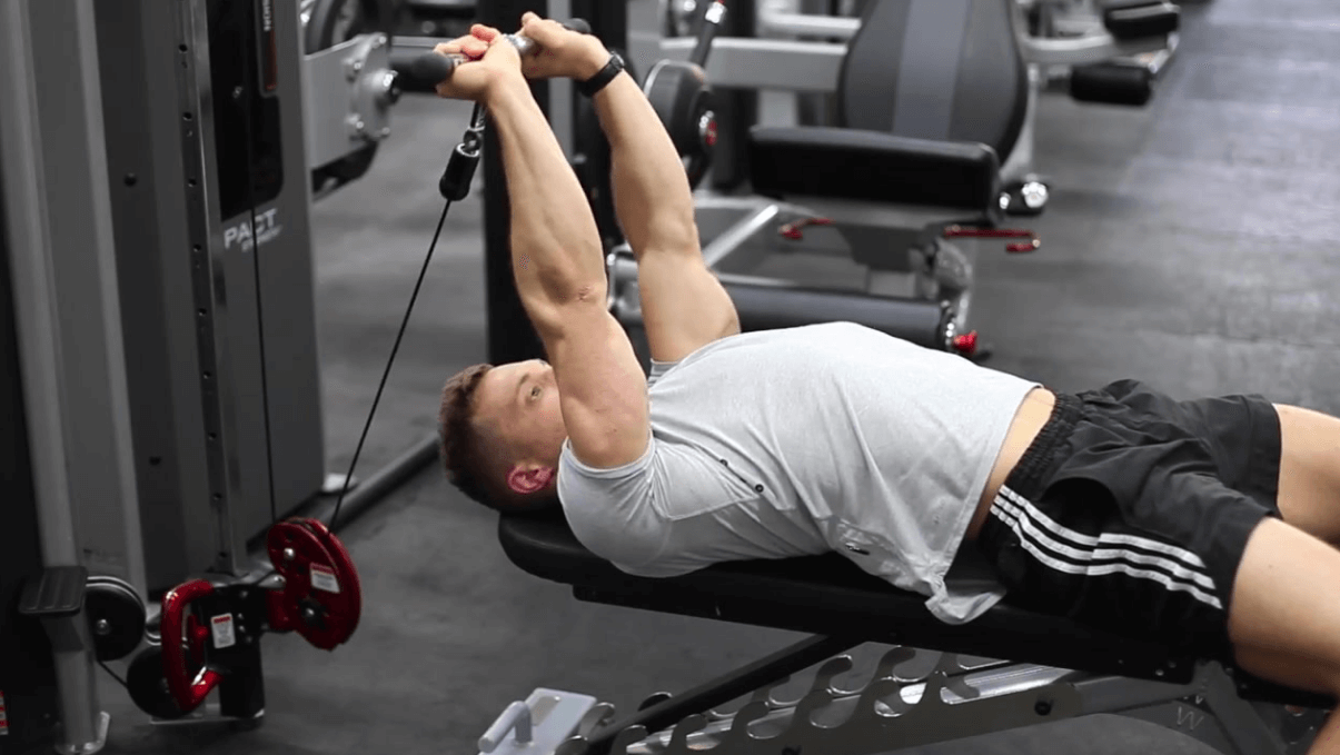 You should mainly aim to hit about 10 to 12 reps with the cable skull crusher