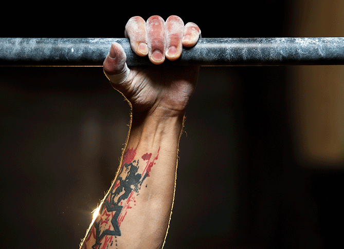 Chin ups also make for an awesome grip strength exercise
