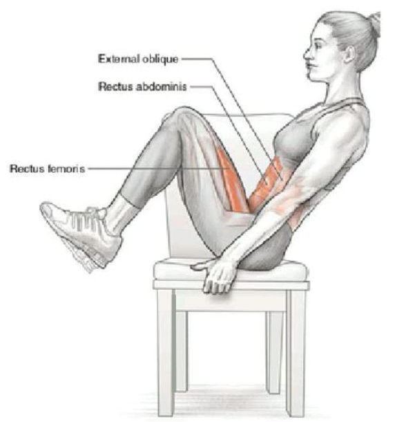 Leg lifts do work several muscles like the lower back muscles, hip flexors and lower abdominis muscles