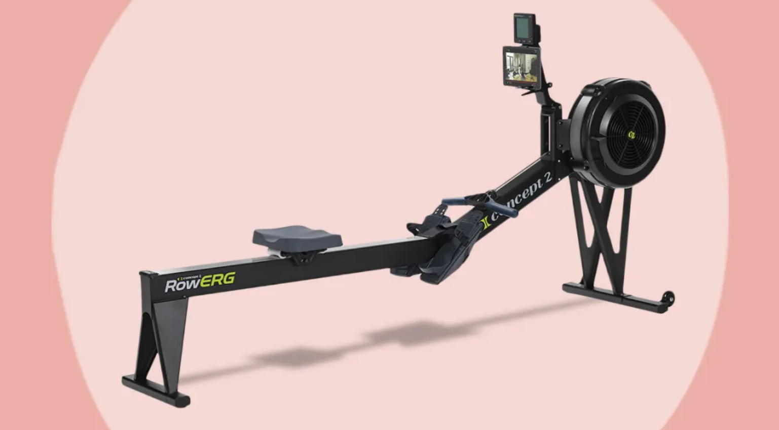 Rower is easy to assemble compared to tall Concept 2 Skierg