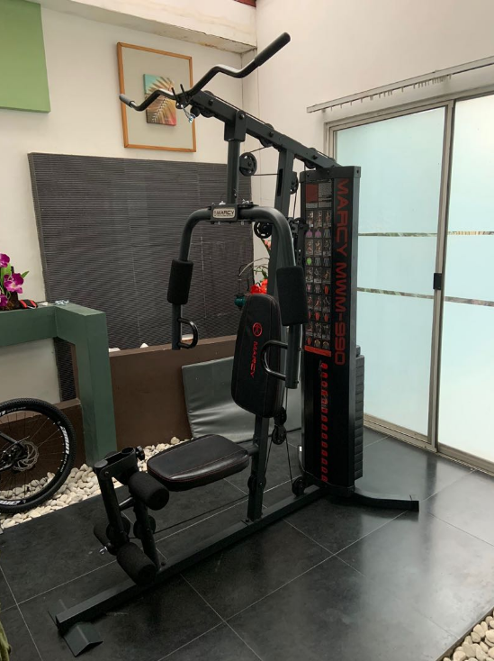 You can't go wrong with the Marcy home gym MWM 990 thanks to its solid construction