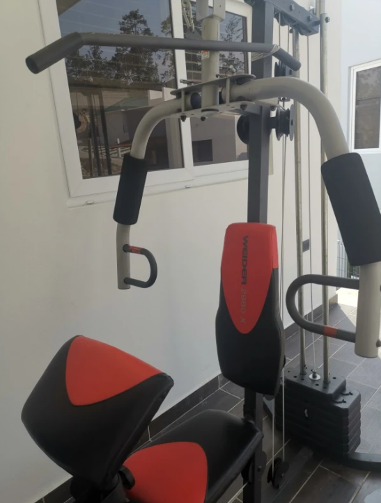 This machine may lack the bells and whistles that the 6900 comes with, but still has everything you need in a home gym