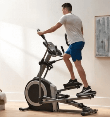 With an 18 inch elliptical, you can bet you will be getting to yout full range of motion