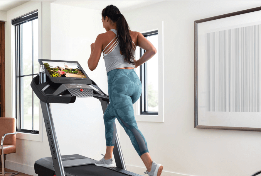 Proform Pro 9000 is high-end treadmill with adjustable cushioning and a powerful 4.0 CHP motor