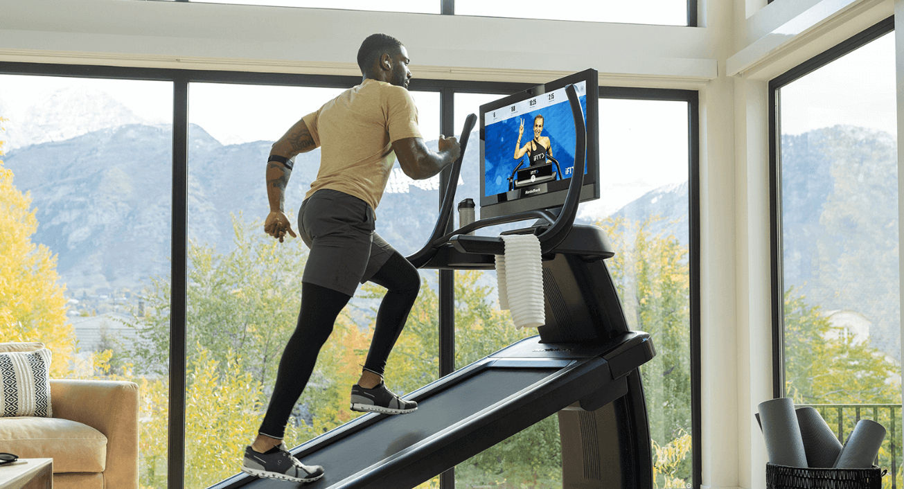 Take your workout to the next level with the treadmill with screen