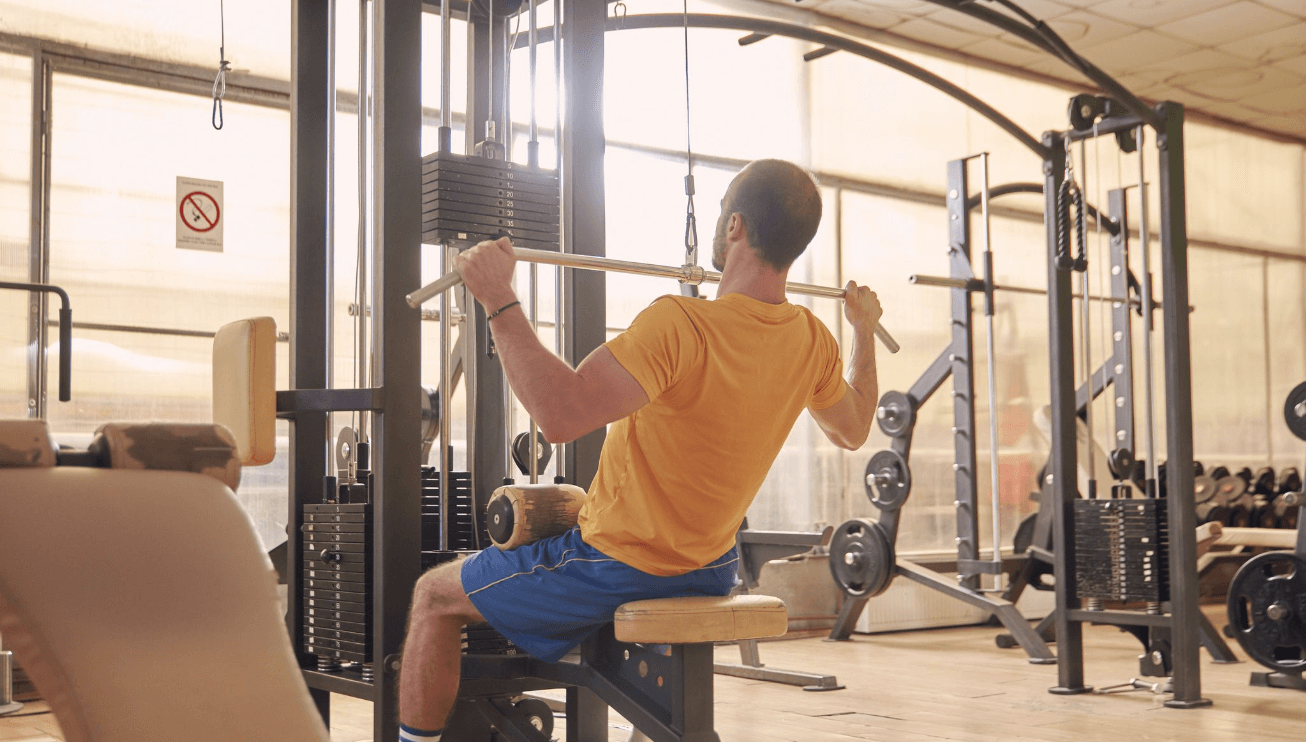 Exercises like pull-ups, pull-downs, and rows are great alternatives to Lat Pulldowns that target the same muscles