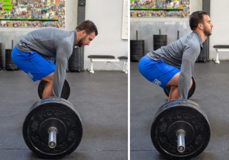 Beginners often round their back when performing deadlifts, risking injury