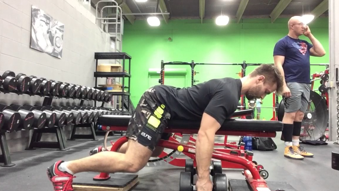 Dead stop chest-supported rows are another alternative to Pendlay Row