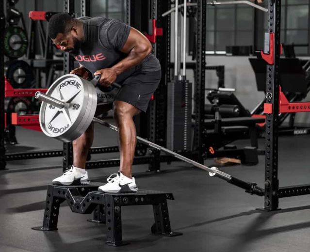Here are the right steps to performig deadstop t-bar row