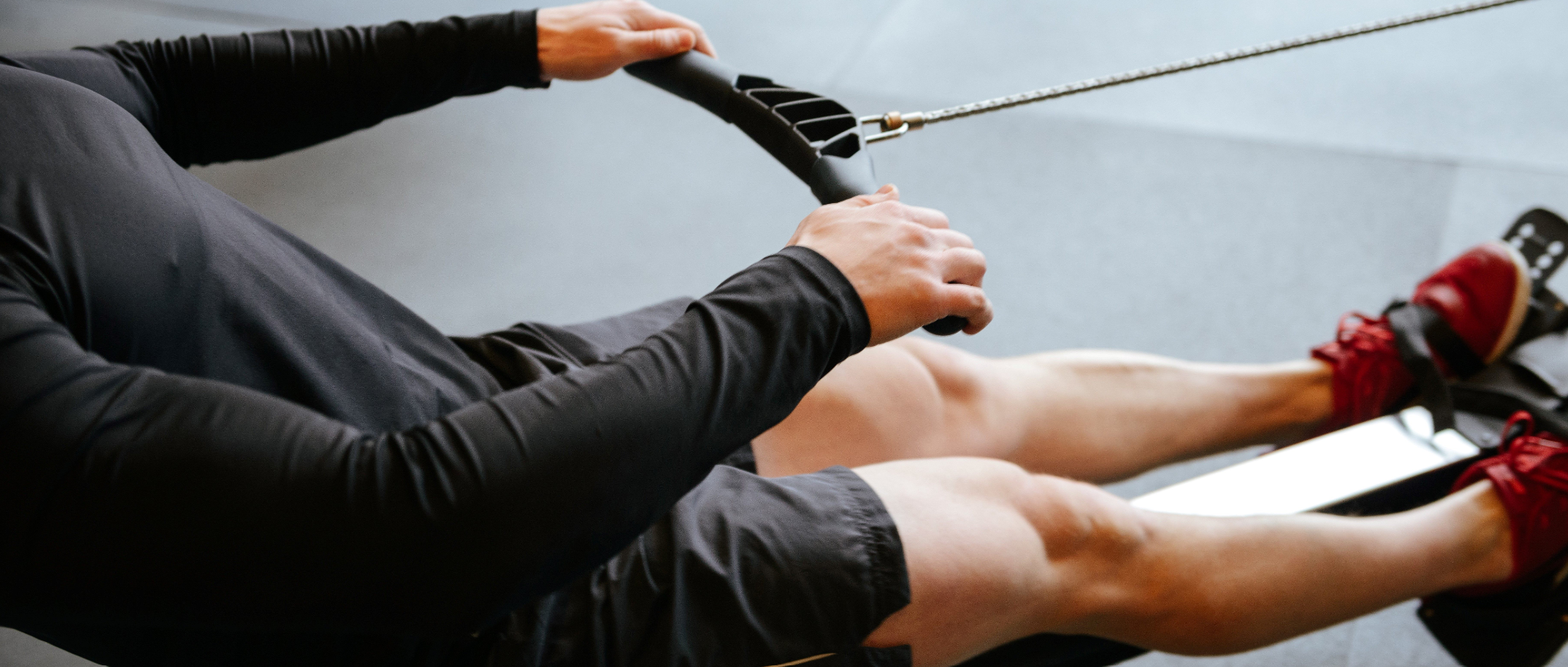 Leaning forward while rowing can cause a strain on the back and neck, so it's essential to maintain a proper posture.