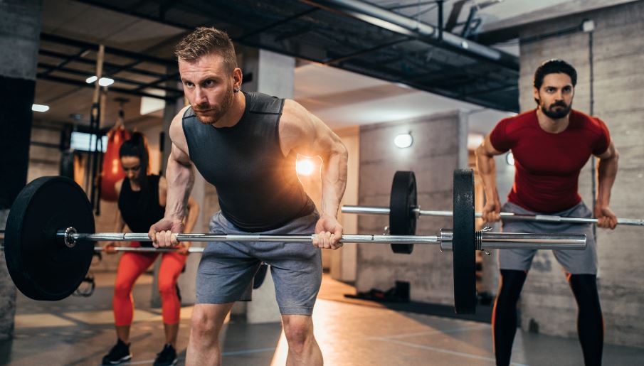 This is how you should perform the barbell row
