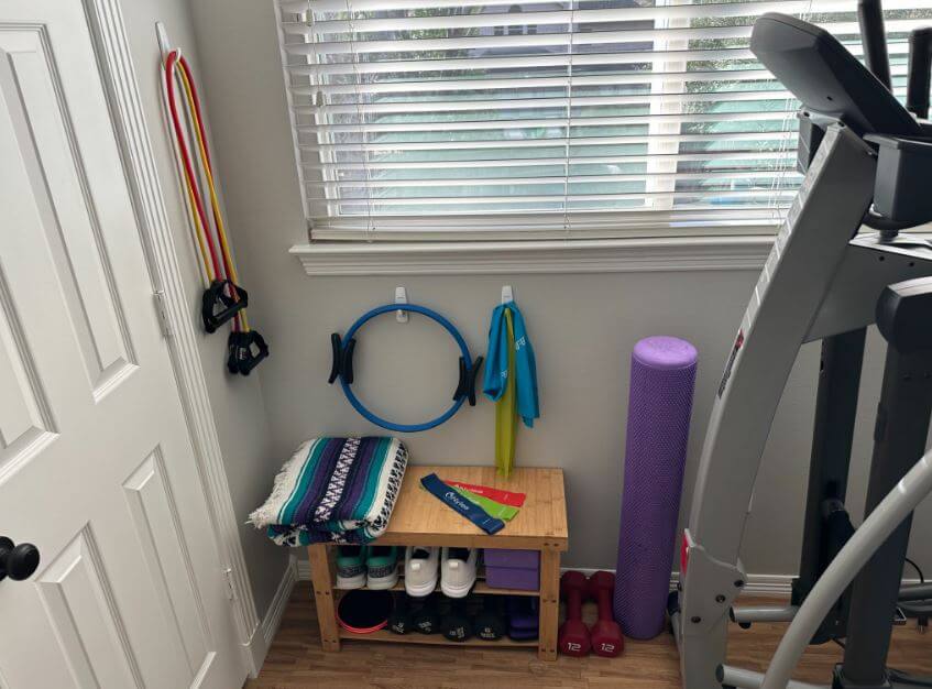 You will stand to benefit in several ways from having a small workout room 