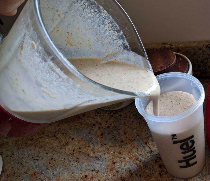 While you can mix Huel with milk or water, the choice comes down to whether you want to get some more nutrition