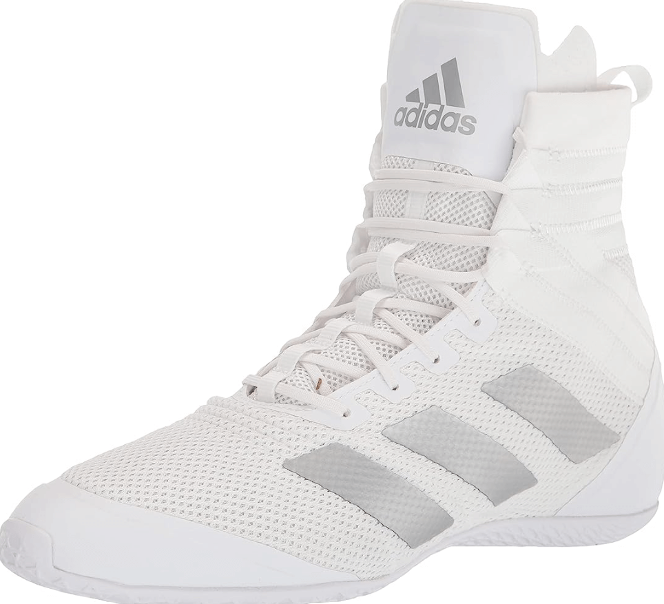 Experience speed and agility in the boxing ring with these unisex boxing shoes from Adidas
