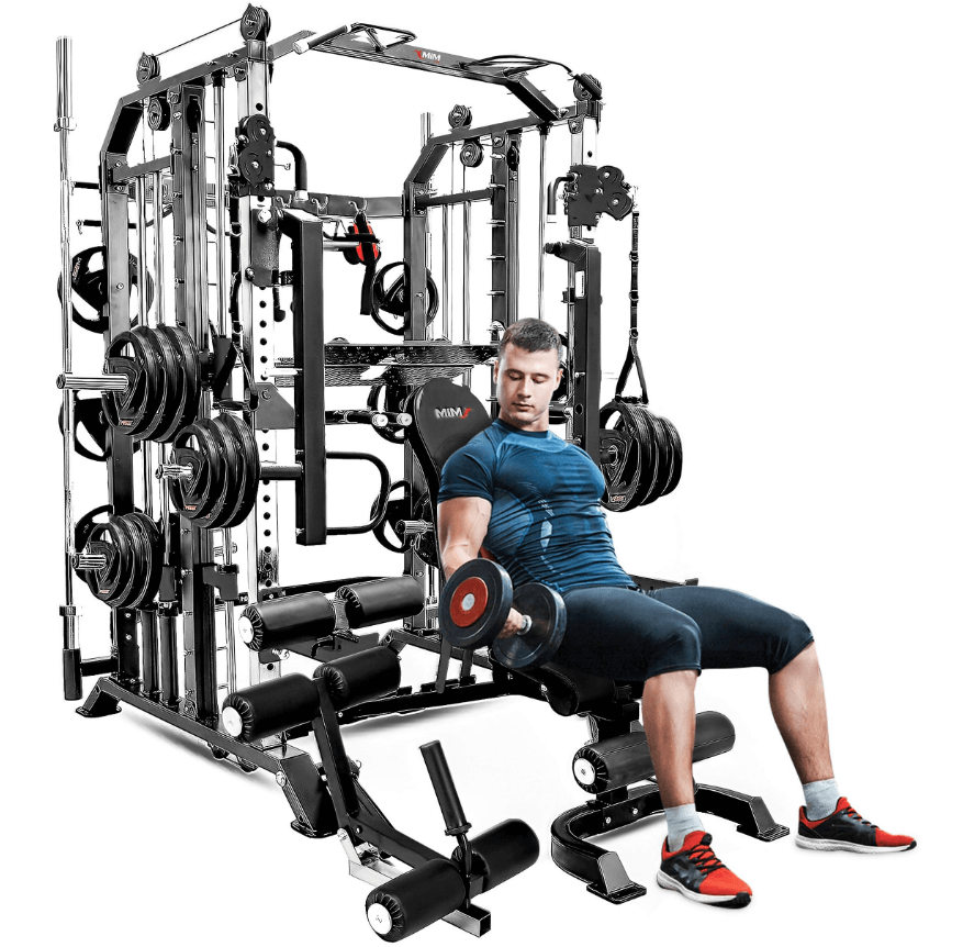 MiM USA Hercules 1001 is a commercial-grade all-in-one gym trainer designed to provide versatility and functionality for a complete workout experience